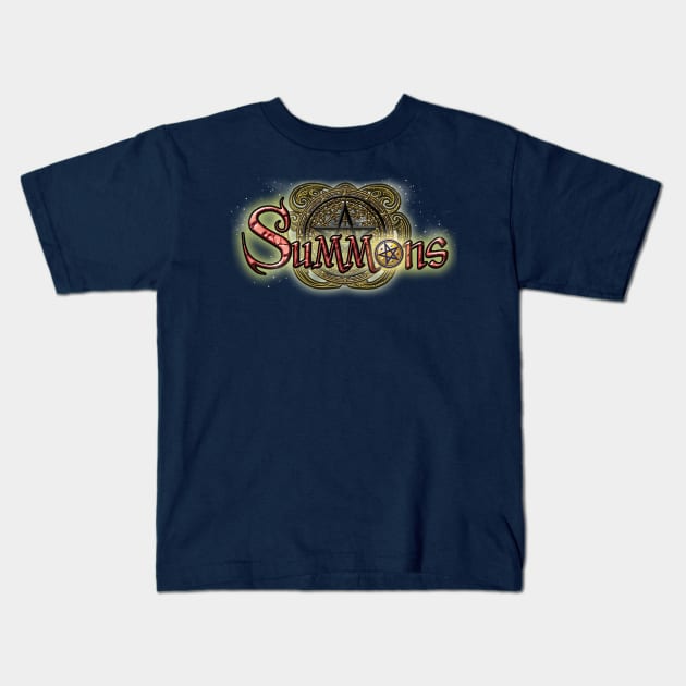 Summons Logo Kids T-Shirt by cdubbart